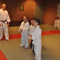 De sint op bezoek